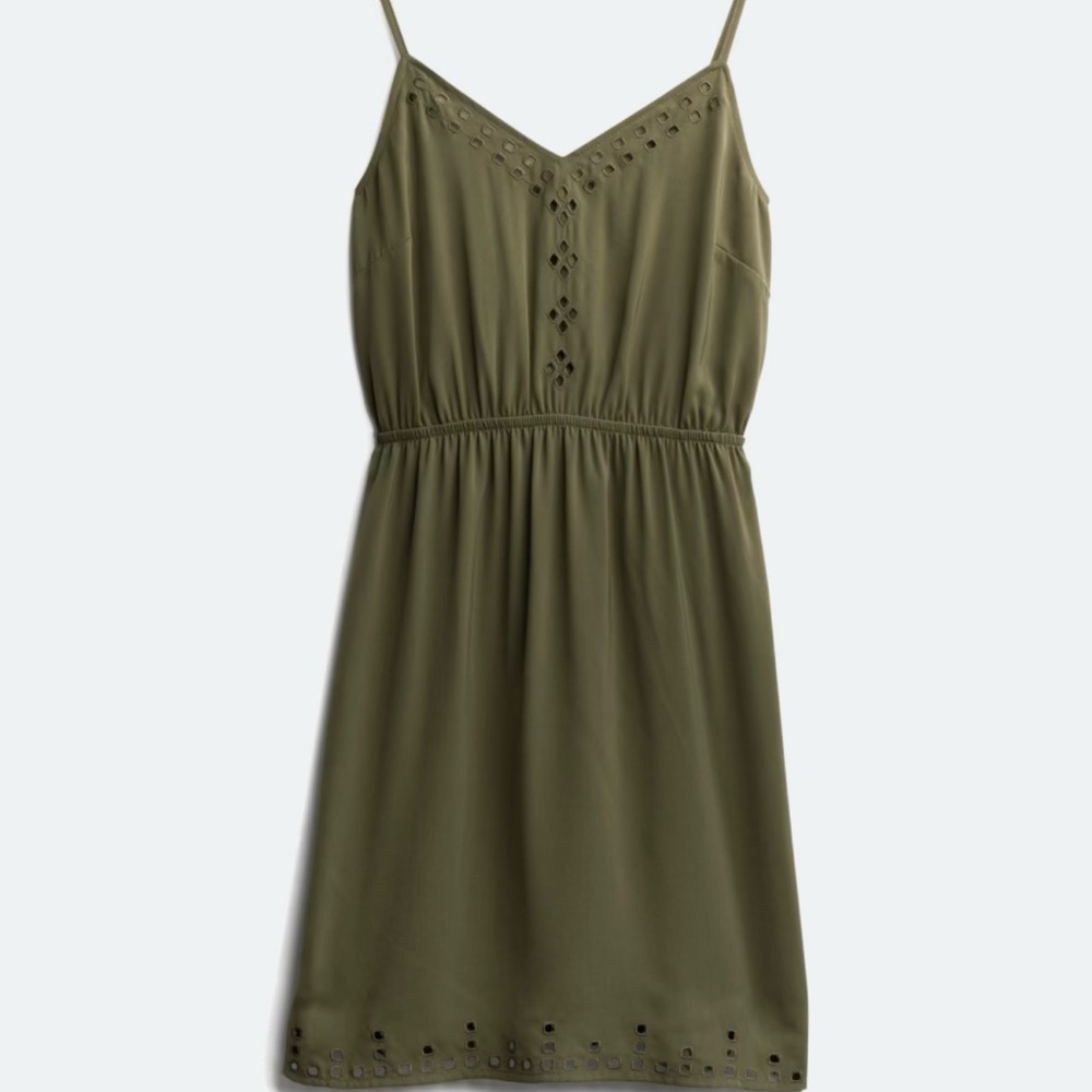Market & Spruce Stitch Fix Mini Dress  olive green